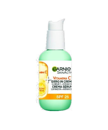 GARNIER SKIN ACTIVE SIERO CREMA VITAMINA C ILLUMINANTE ML.50