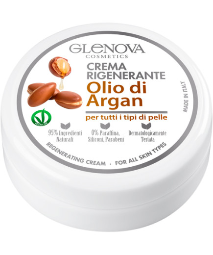 GLENOVA CREMA RIGENERA + OLIODI ARGAN ML 120