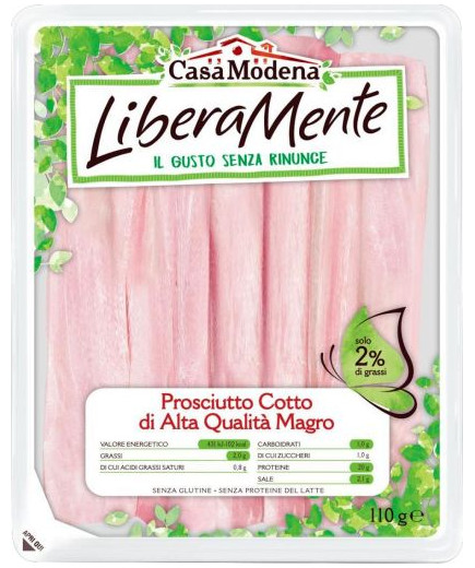 CASA MODENA PROSCIUTTO COTTO PREAFF.GR 110 LIBERA MENTE *C