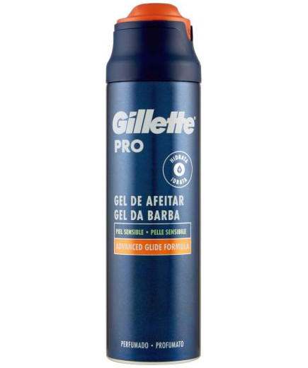 GILLETTE PRO GEL PELLE SENSIBILE ML.200