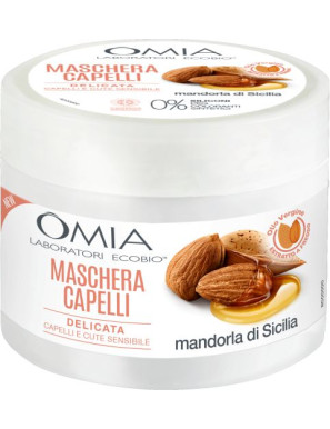 OMIA MASCHERA CAPELLI MANDORLA DI SICILIA ML.250