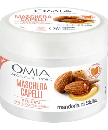 OMIA MASCHERA CAPELLI MANDORLA DI SICILIA ML.250