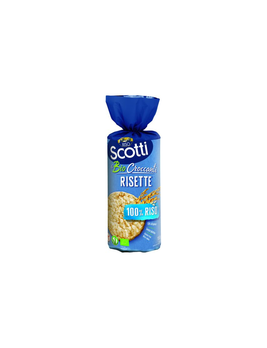 Scotti Risette Gallette Di Riso BIO Senza Glutine gr.150