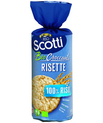 Scotti Risette Gallette Di Riso BIO Senza Glutine gr.150