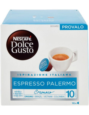 NESCAFE' DOLCE GUSTO ESPRESSO PALERMO 16CPS