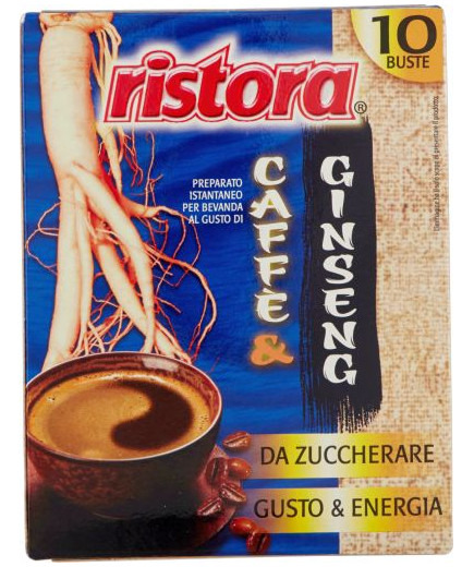 RISTORA CAFFE'GINSENG GR70STICK DA GR 10X7 DA ZUCCHERARE
