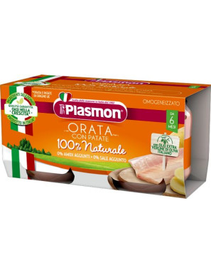 Plasmon Omogeneizzato Filetto Orata Con Patate gr.80X2