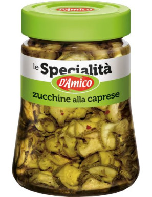 D'AMICO ZUCCHINE CAPRESE IN OLIO EX.VERG.  G.290