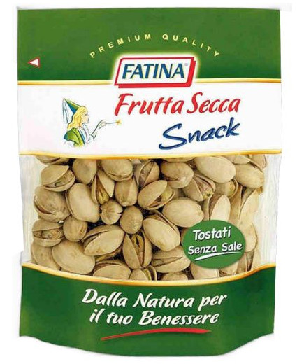 Fatina Pistacchi Sgusciati Tostati gr.150 Doypack Senza Sale