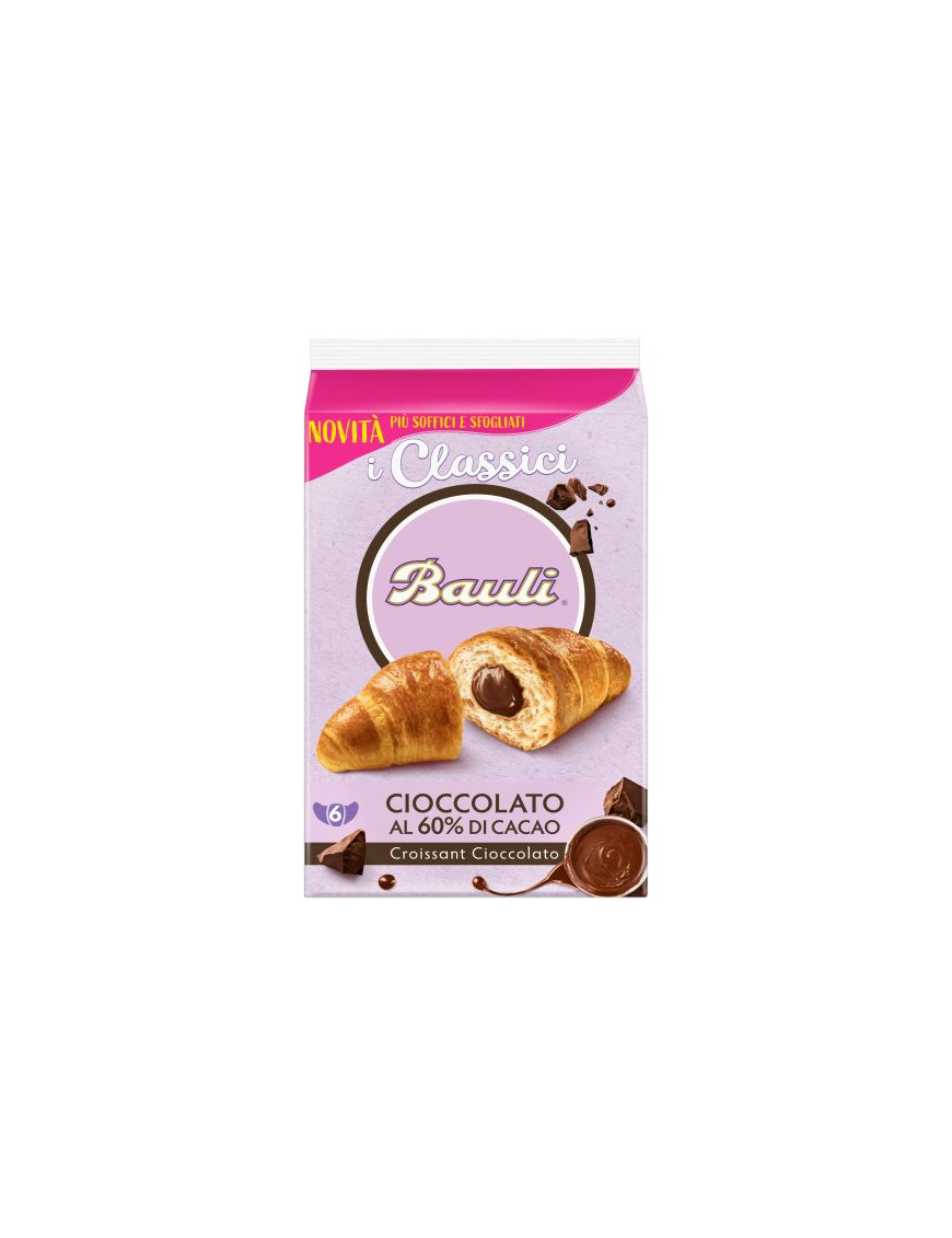 Bauli Croissant Cacao gr.50X6