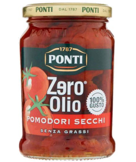 PONTI POMODORI SECCHI GR 300 ZERO OLIO