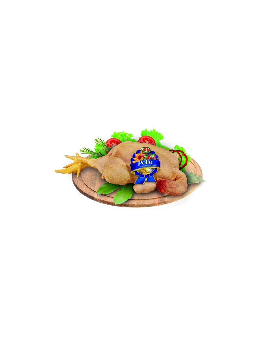 AIA POLLASTRONE NATALE T.ZGIALLO SFUSO (4 PZ X KG 3,5)