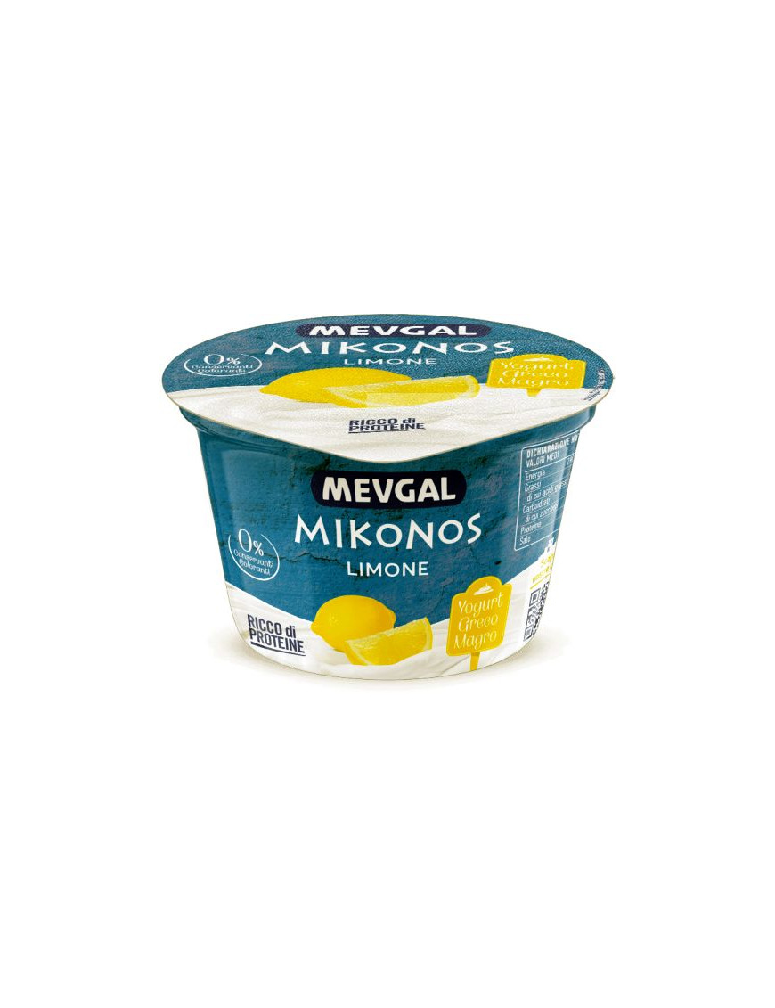 MEVGAL YOGURT GRECO MAGRO G.150 LIMONE