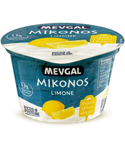 MEVGAL YOGURT GRECO MAGRO G.150 LIMONE