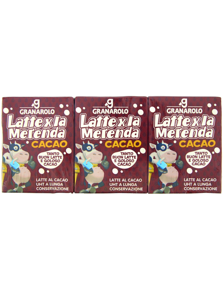 Granarolo Latte Merenda Cacao ml.200X3