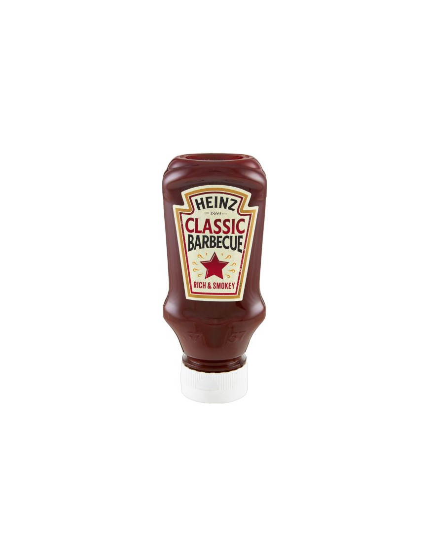 HEINZ SALSA BARBECUE 260 GR TOP DOWN