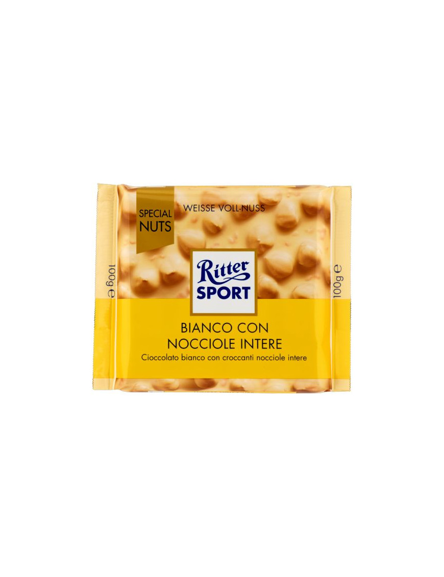 Ritter Bianco Nocciole Intere gr.100