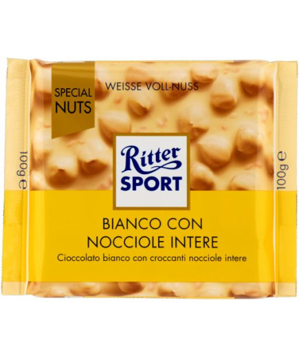 Ritter Bianco Nocciole Intere gr.100