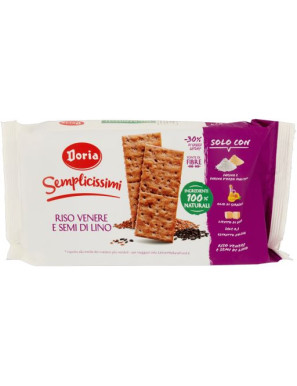 DORIA CRACKERS RISO VENERE ESEMI LINO G.245 I SEMPLICISSI.