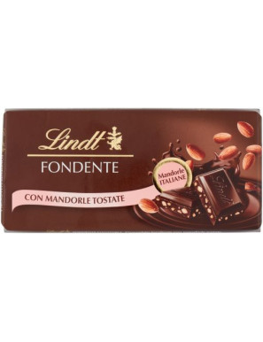 Lindt Tavoletta Cioccolato Fondente Con Mandorle gr.100