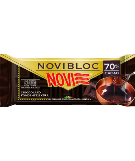 Novi Novibloc Fondente 70% gr.140