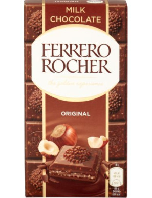 Ferrero Rocher Tavoletta Cioccolato Latte gr.90