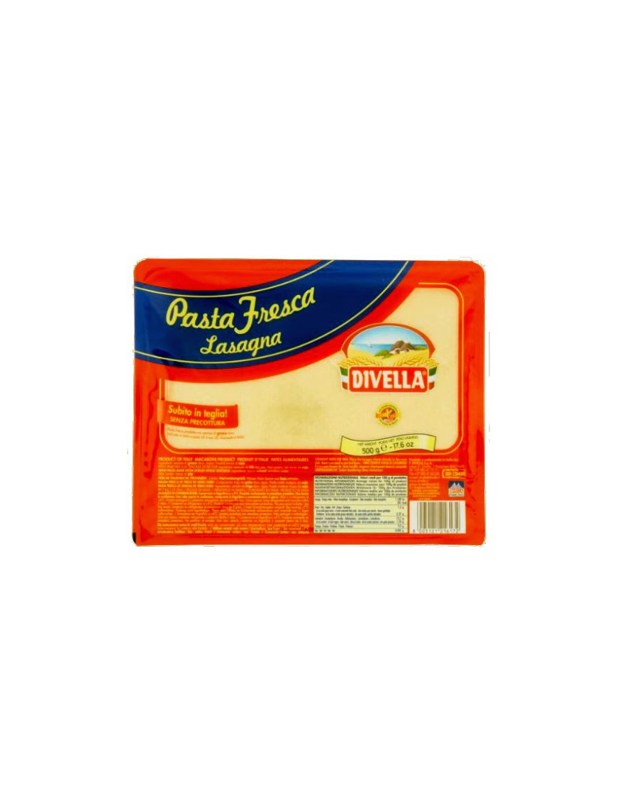 Divella Lasagne Di Semola Pasta Fresca gr.500