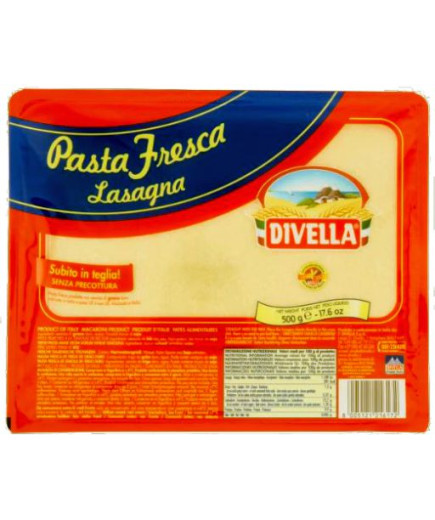 Divella Lasagne Di Semola Pasta Fresca gr.500