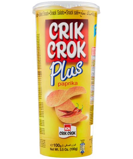 Crik Crok Plus Paprika gr.100