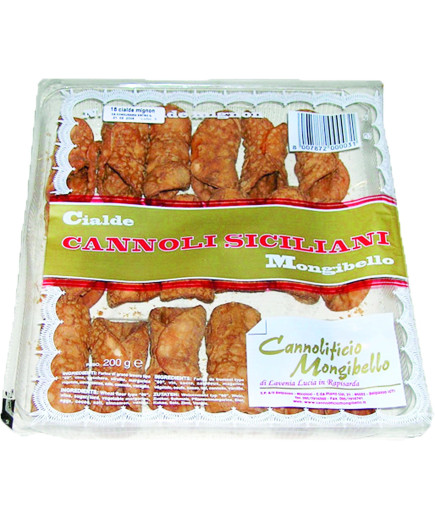 Mongibello Cannoli Mignon X 18 gr.190