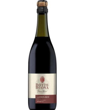 LAMBRUSCO ROMAGNA FRIZZ.AMABILE IGT CL.75  BOTTE BUONA