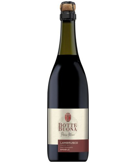 LAMBRUSCO ROMAGNA FRIZZ.AMABILE IGT CL.75  BOTTE BUONA