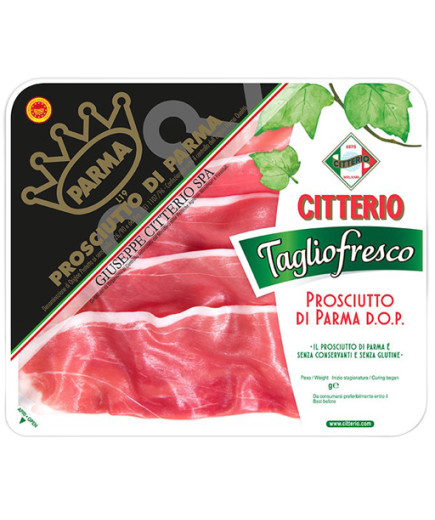 TAGLIO FRESCO PROS.CRUDO PARMA DOP G.70 -CITTERIO-