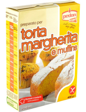 PEDON PREPARATO PER TORTA MARGHERITA S/GLUTINE G.400