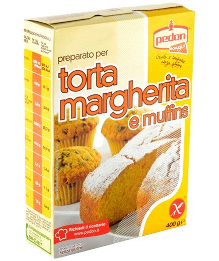 PEDON PREPARATO PER TORTA MARGHERITA S/GLUTINE G.400