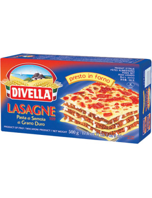 DIVELLA LASAGNA SEMOLA G.500