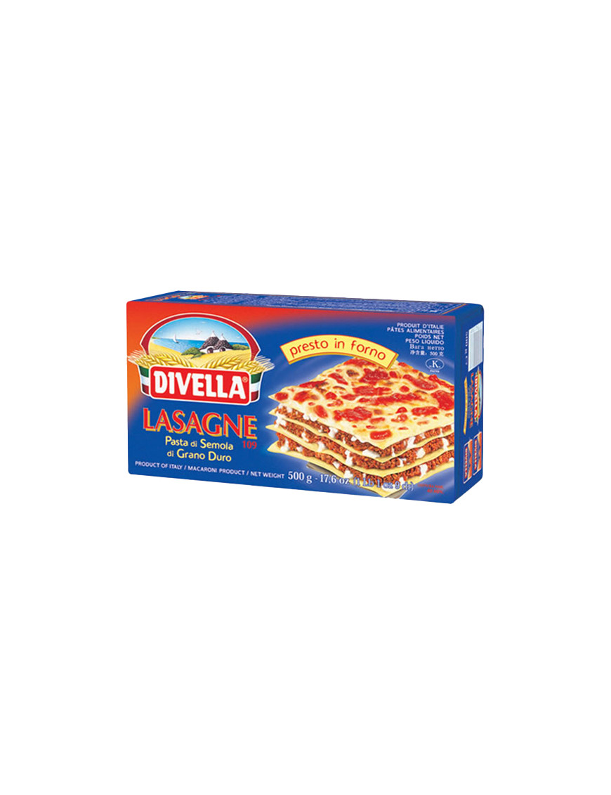 DIVELLA LASAGNA SEMOLA G.500