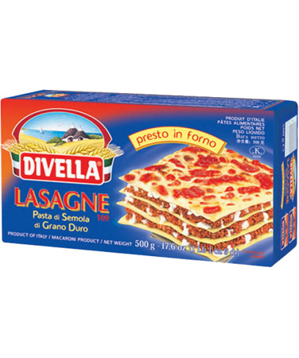 DIVELLA LASAGNA SEMOLA G.500