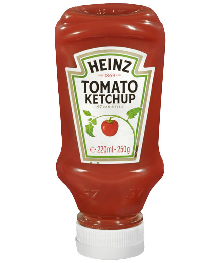 HEINZ KETCHUP GR 250 TOP DOWN                              