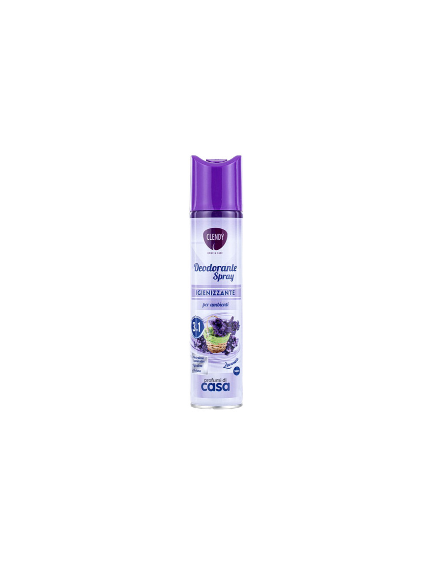 CLENDY DEO SPRAY AMBIENTE LAVANDA ML.280