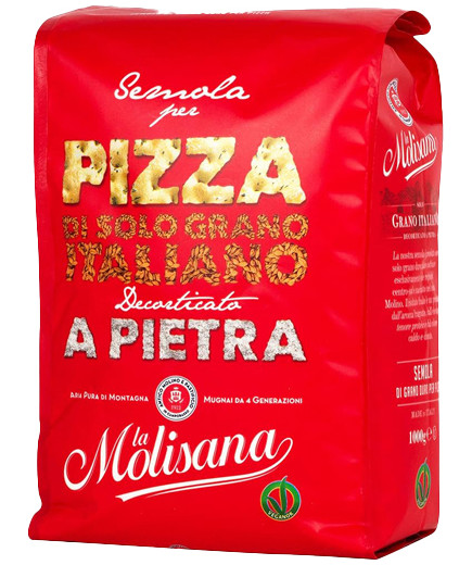 LA MOLISANA SEMOLA PER PIZZA KG.1 MACINATA A PIETRA