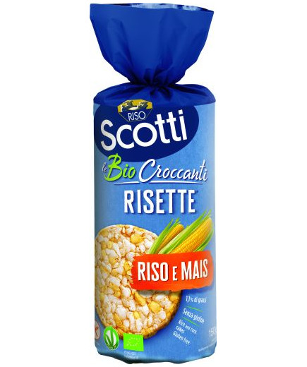 Scotti Risette Di Mais gr.150 Gallette BIO  Senza Glutine