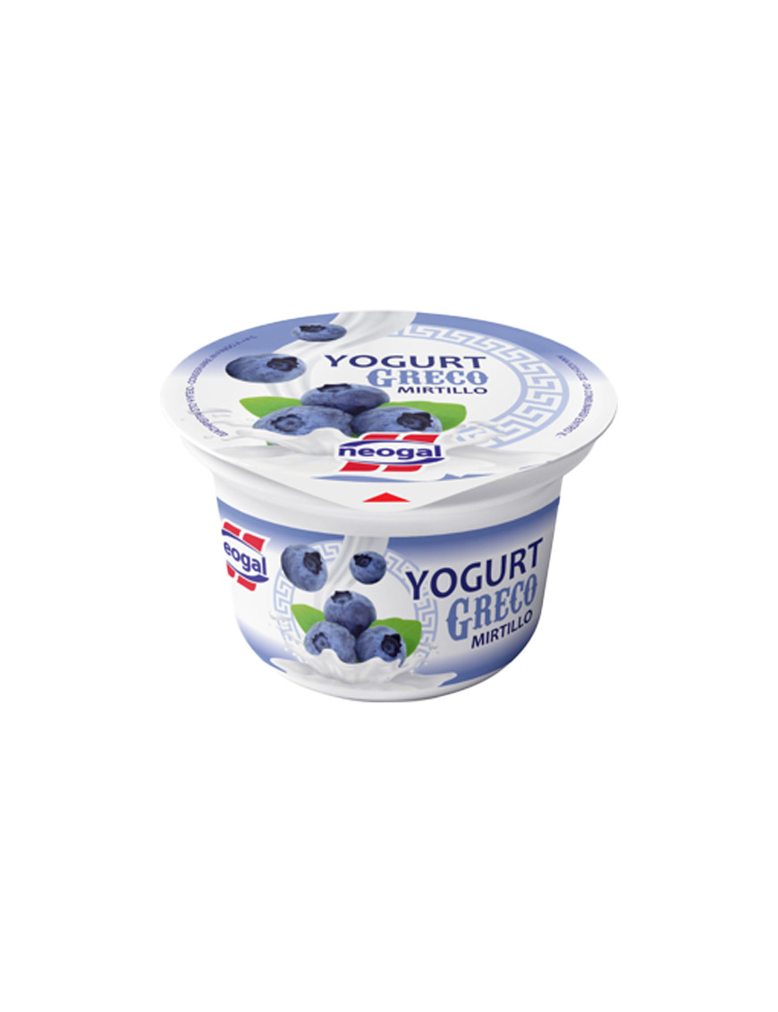 NEOGAL YOGURT GRECO 0% MIRTILLO ALTOPROTEICO G.150