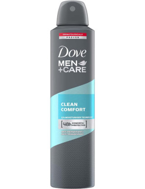 DOVE DEO SPRAY MEN CLEAN COMFORT ML.250