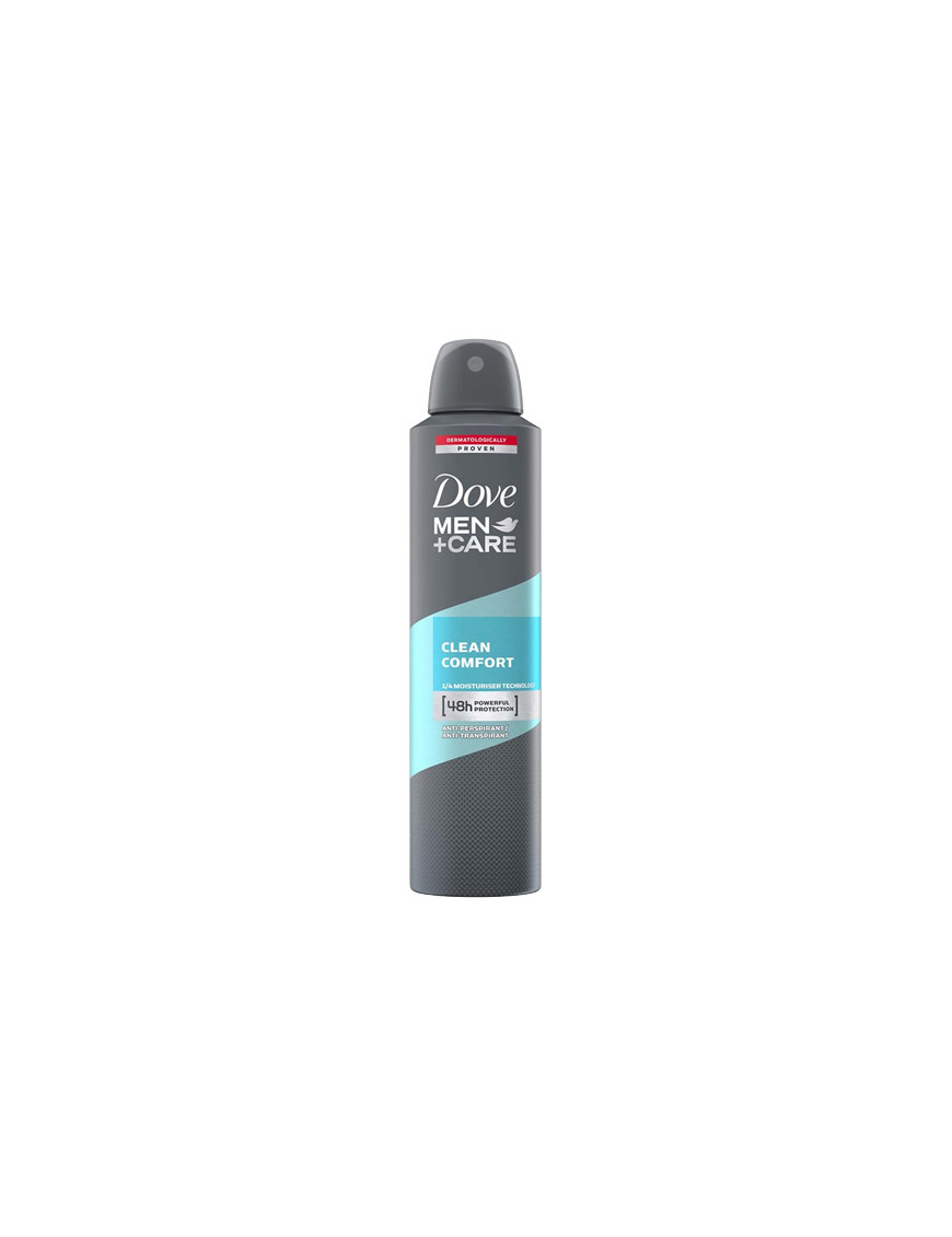 DOVE DEO SPRAY MEN CLEAN COMFORT ML.250