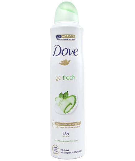 DOVE DEO SPRAY GO FRESH CUCUMBER ML.250