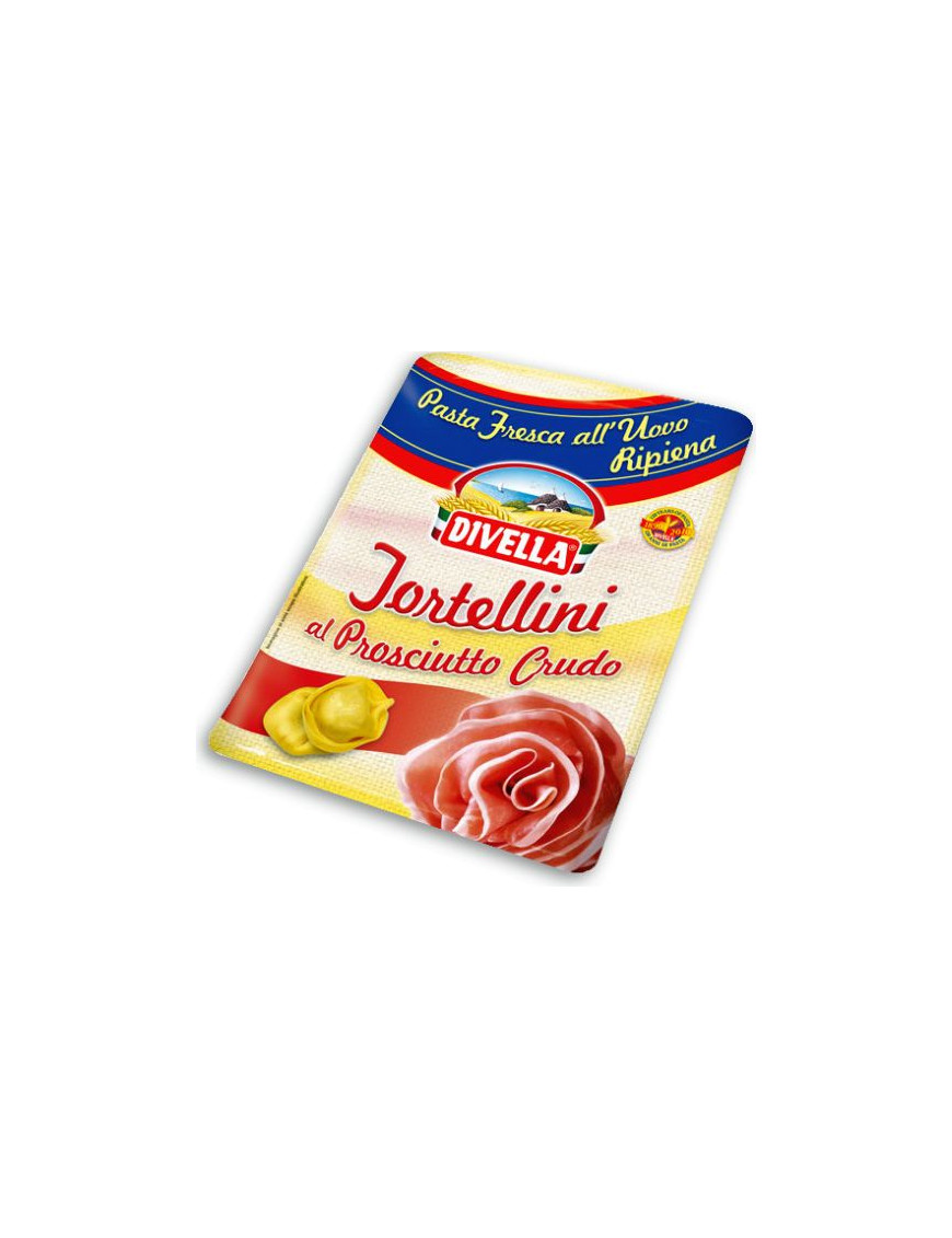 Divella Pasta Fresca Tortellini Proscciutto Crudo gr.250