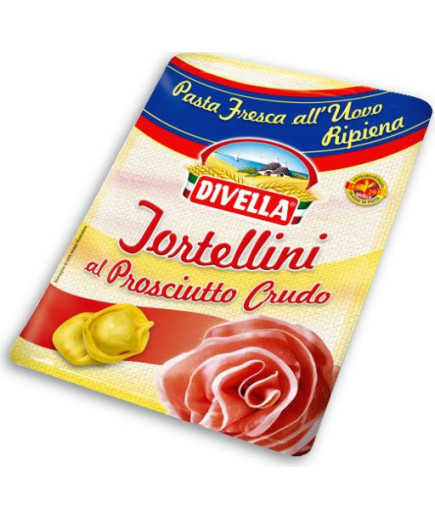 Divella Pasta Fresca Tortellini Proscciutto Crudo gr.250