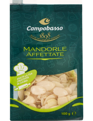 MANDORLE AFFETTATE GR.100CAMPOBASSO