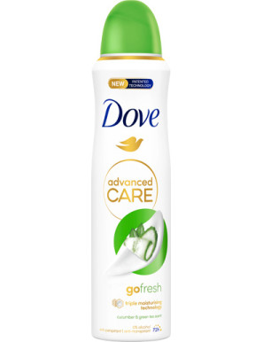 DOVE DEO SPRAY ADVANCED CARE GO FRESH CETRIOLO ML.150